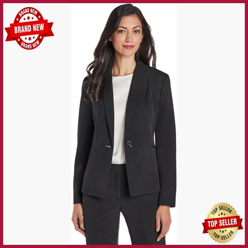 Stretch Crepe Slim Fit Blazer for Work & Formal Events